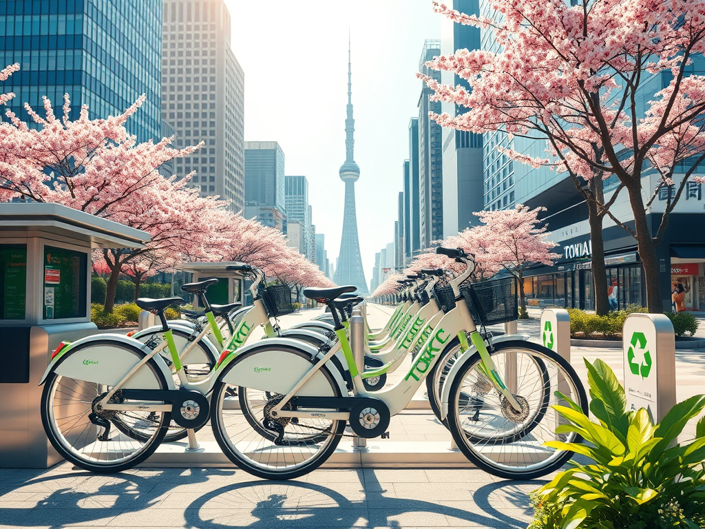 Eco-Friendly Bicycle Rental Service in Tokyo